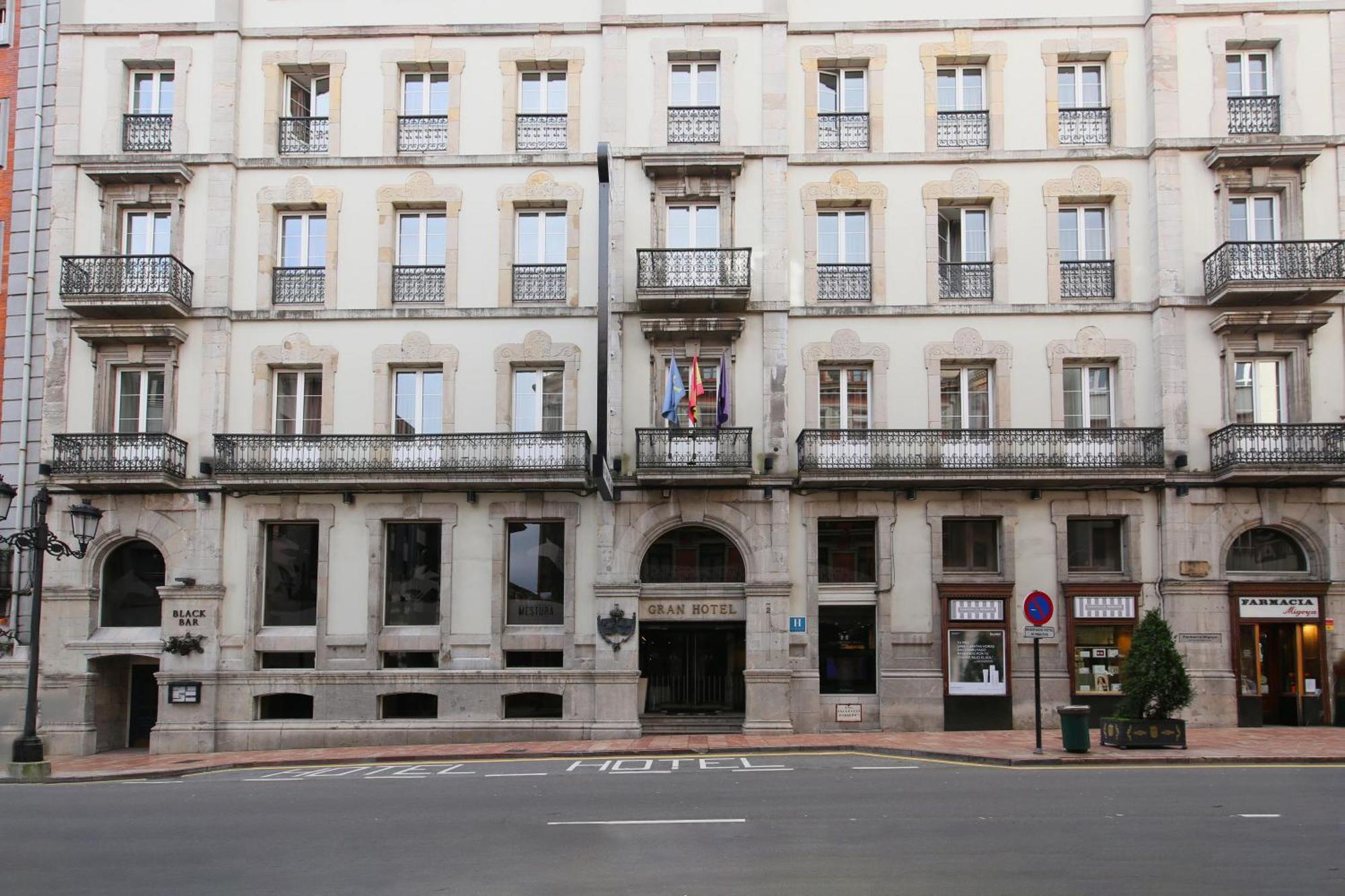 Gran Hotel Espana Oviedo Dış mekan fotoğraf