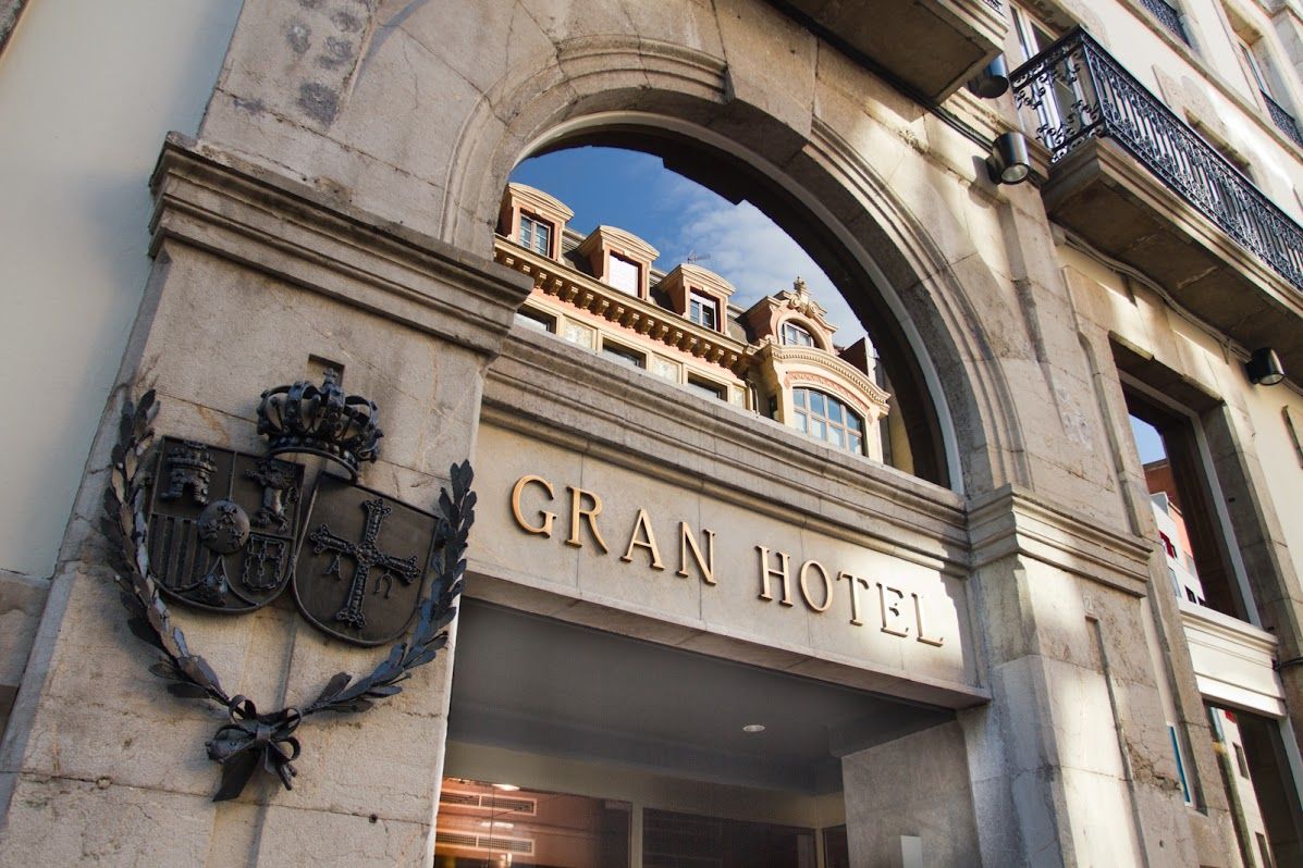 Gran Hotel Espana Oviedo Dış mekan fotoğraf